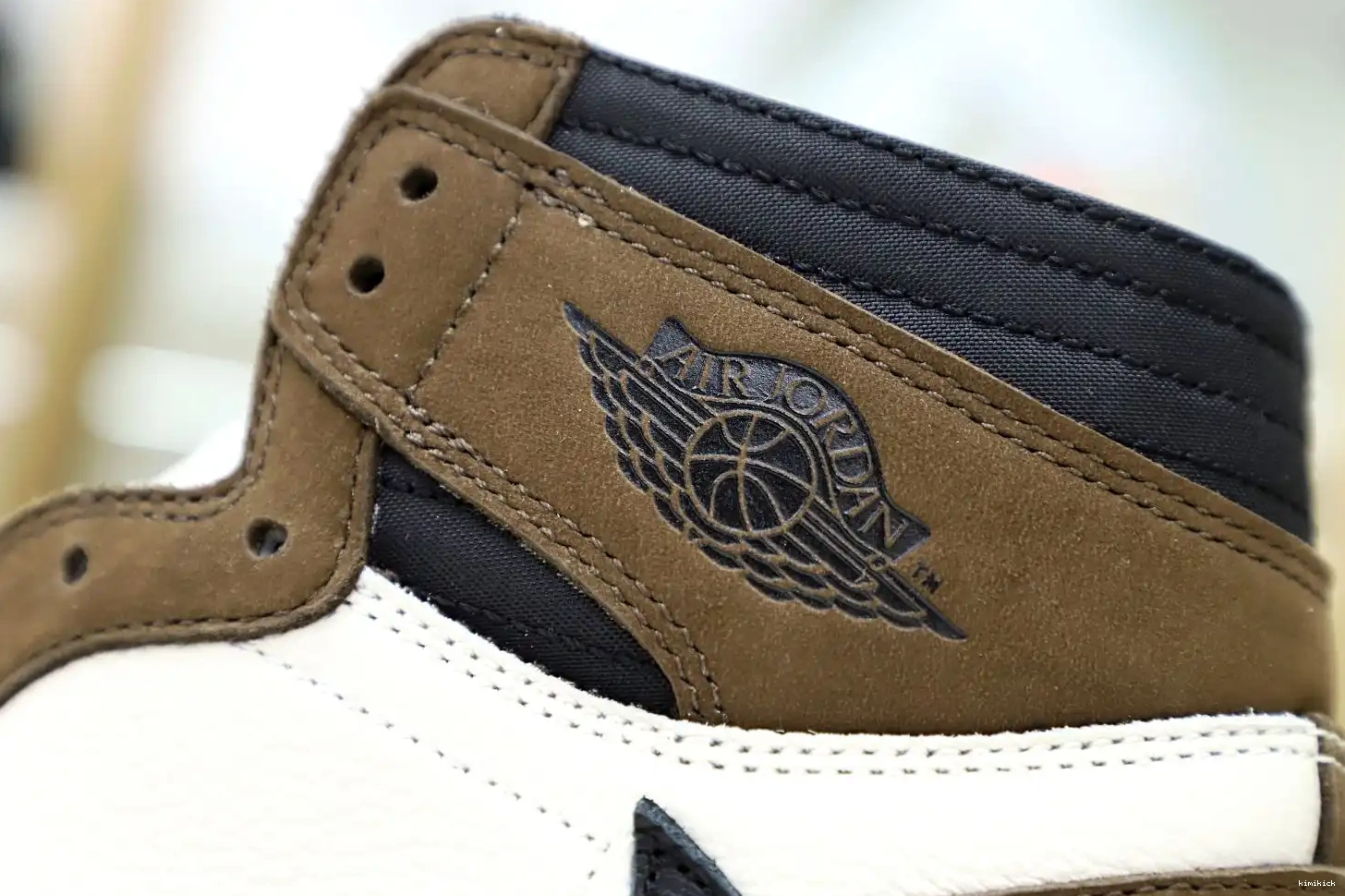 TRAVIS RETRO AIR OG X 'MOCHA' HIGH JORDAN Kimikick 1 SCOTT 0421